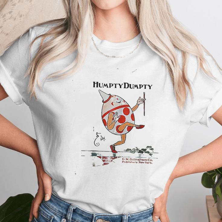 Retro Fairy Tale The Great Fall Humpty Dumpty Unisex T-Shirt Gifts for Her