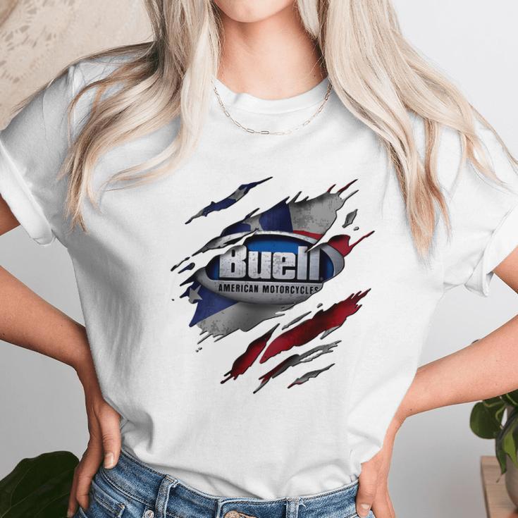 Ripped Buell Unisex T-Shirt Gifts for Her