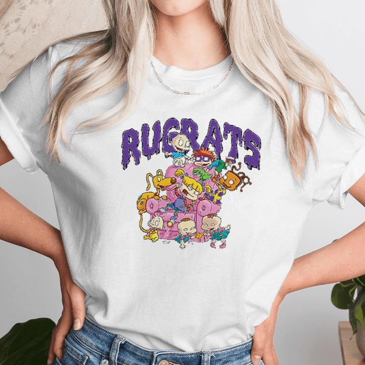 Rugrats 90S Rewing Pink Couch Unisex T-Shirt Gifts for Her