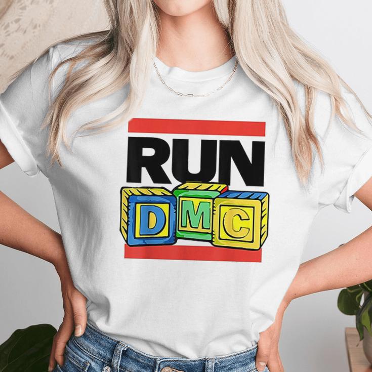 Run Dmc Official Toy Blocks Unisex T-Shirt Gifts for Her