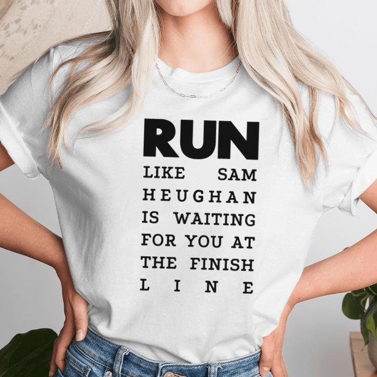 Run - Sam Heughan Unisex T-Shirt Gifts for Her