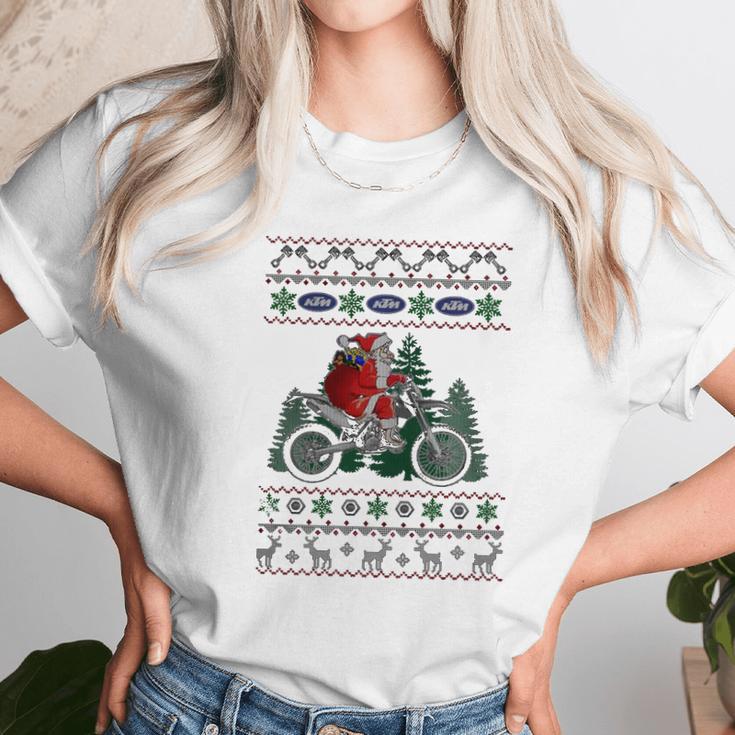 Santa Ktm Unisex T-Shirt Gifts for Her