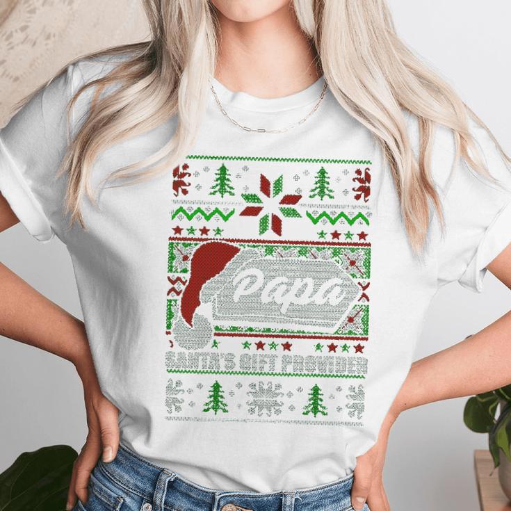 Santas Gift Provider Unisex T-Shirt Gifts for Her