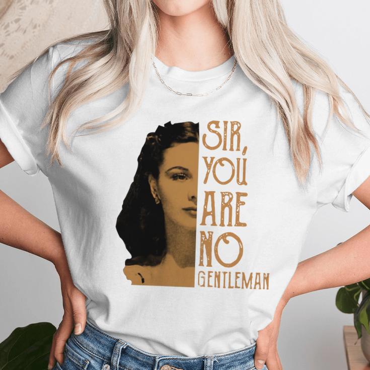 Scarlett Ohara Sir You Are No Gentleman Shirt Unisex T-Shirt Gifts for Her