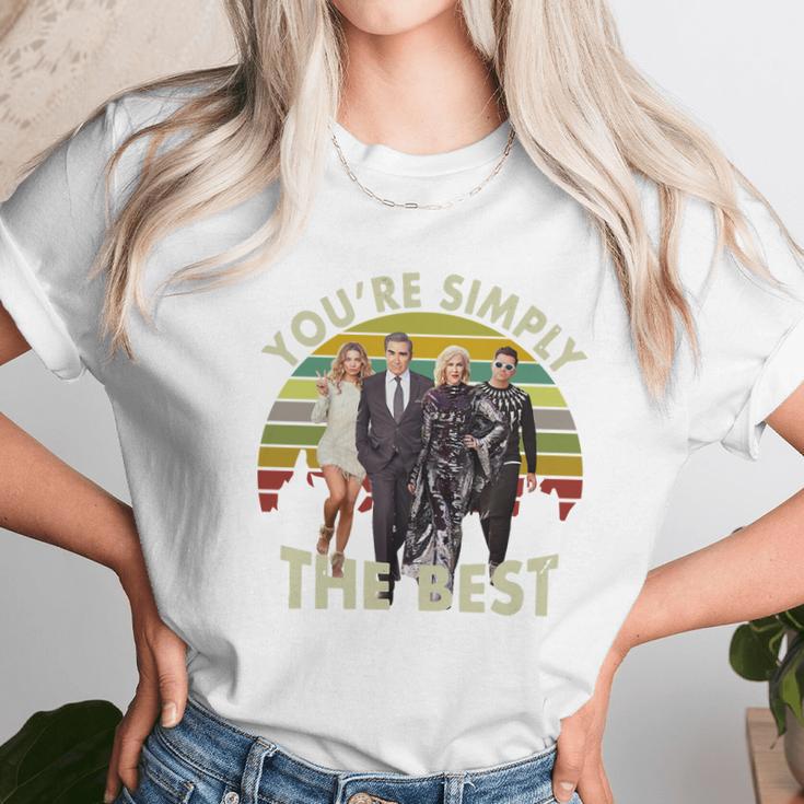 Schitts Creek You Are Simply The Best Unisex T-Shirt Gifts for Her