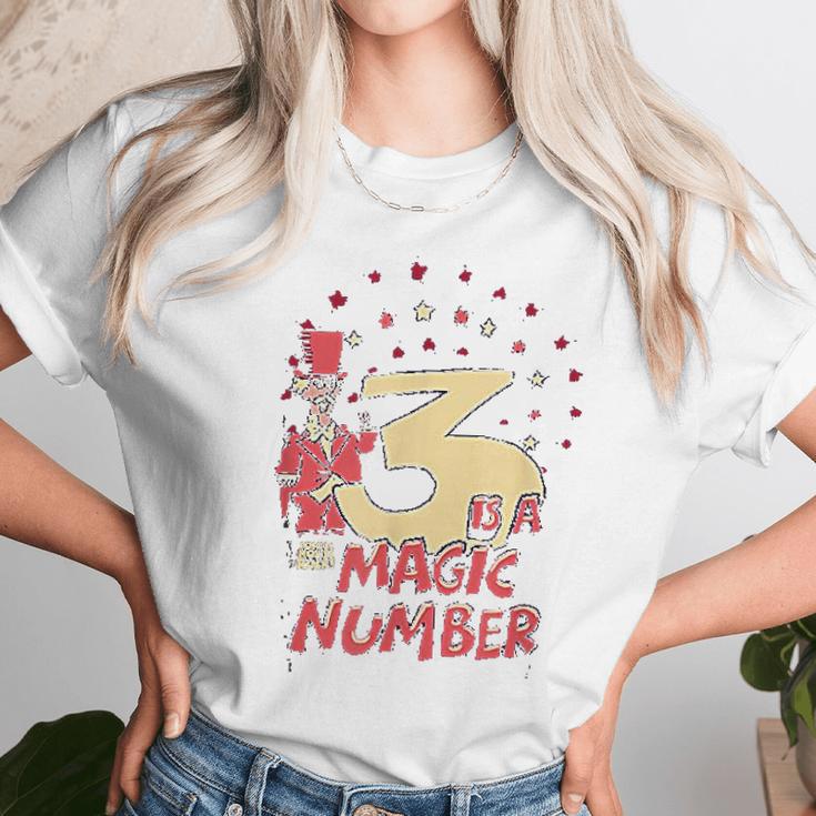 Schoolhouse Rock Three Is The Magic Number Unisex T-Shirt Gifts for Her