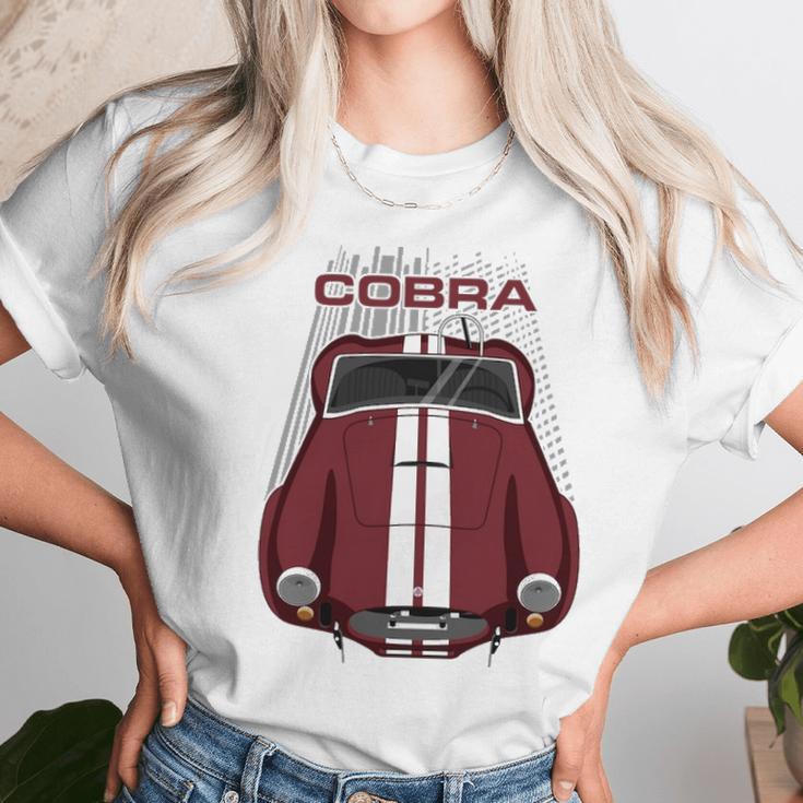 Shelby Ac Cobra 427 Maroon Unisex T-Shirt Gifts for Her