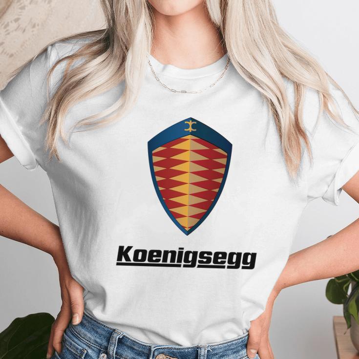 Shirt Koenigsegg Sticker Shirt And Mobile Case Unisex T-Shirt Gifts for Her