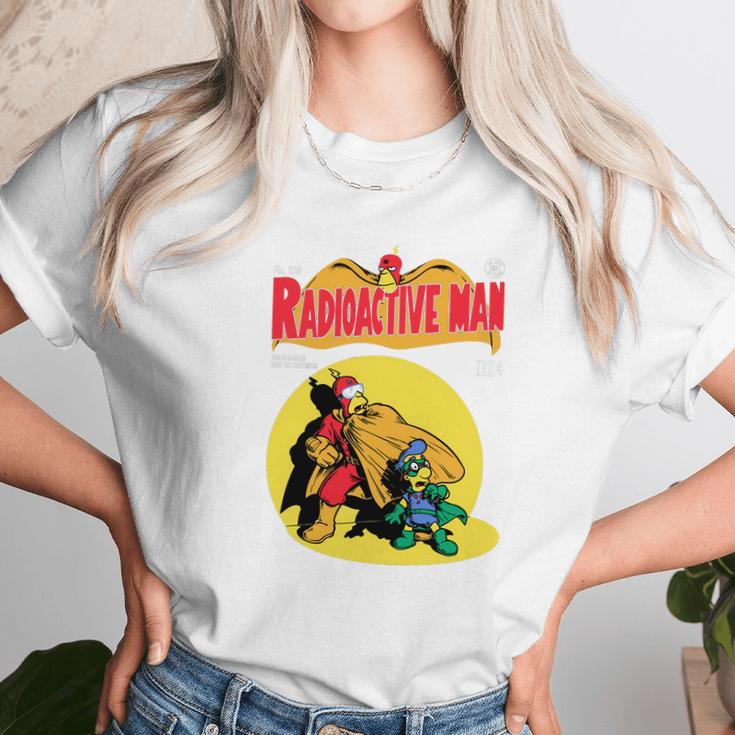 Simpsons Radioactive Man Unisex T-Shirt Gifts for Her