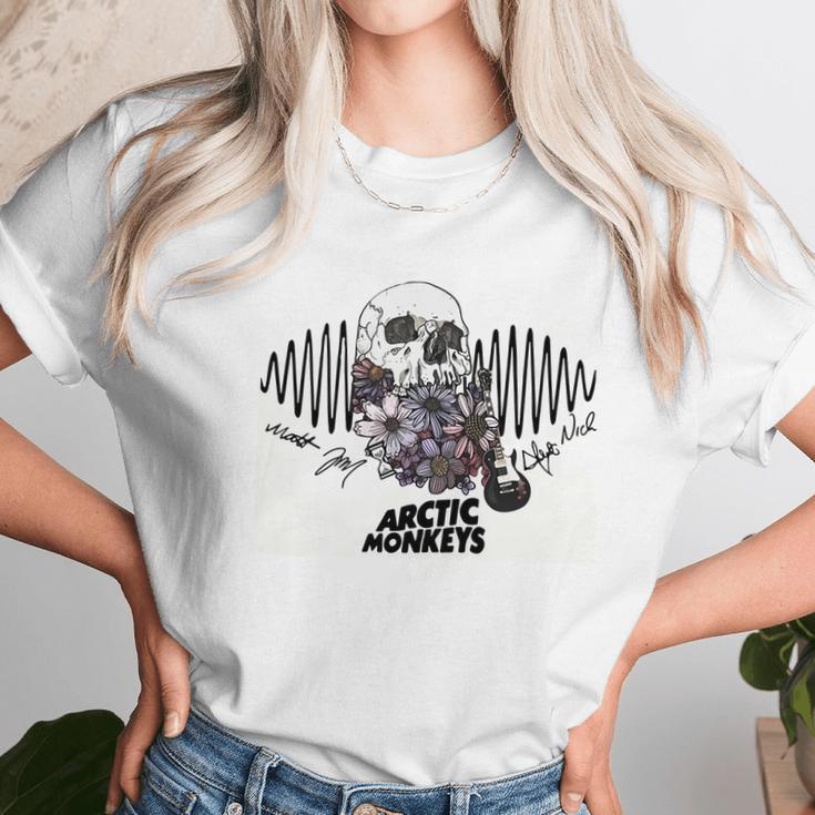 Skull Arctic Monkeys Unisex T-Shirt Gifts for Her