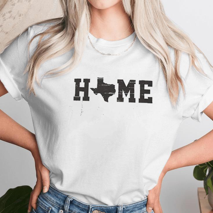 Soffe Home And Map Unisex T-Shirt Gifts for Her