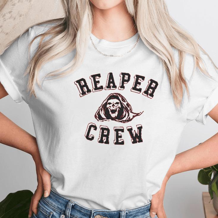 Sons Of Anarchy Reaper Crew Skeleton Unisex T-Shirt Gifts for Her