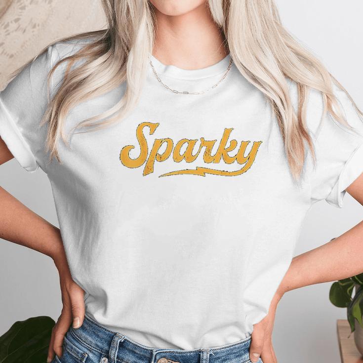 Sparky Electrician Funny Unisex T-Shirt Gifts for Her