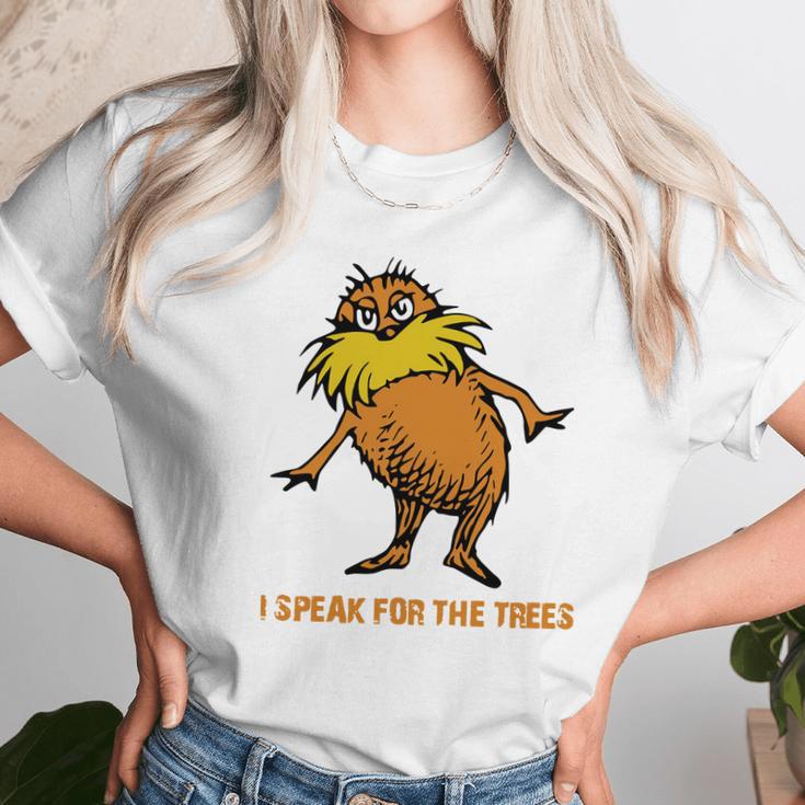 I Speak For The Trees - Lorax T-Shirt Unisex T-Shirt Gifts for Her