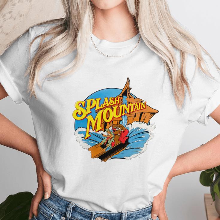 Splash Mountain Funny Unisex T-Shirt Gifts for Her