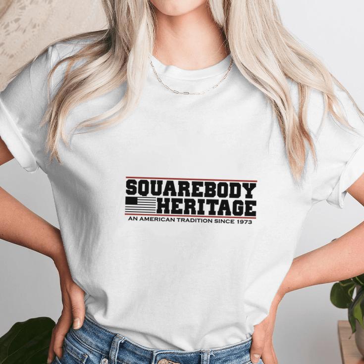 Squarebody Heritage Unisex T-Shirt Gifts for Her