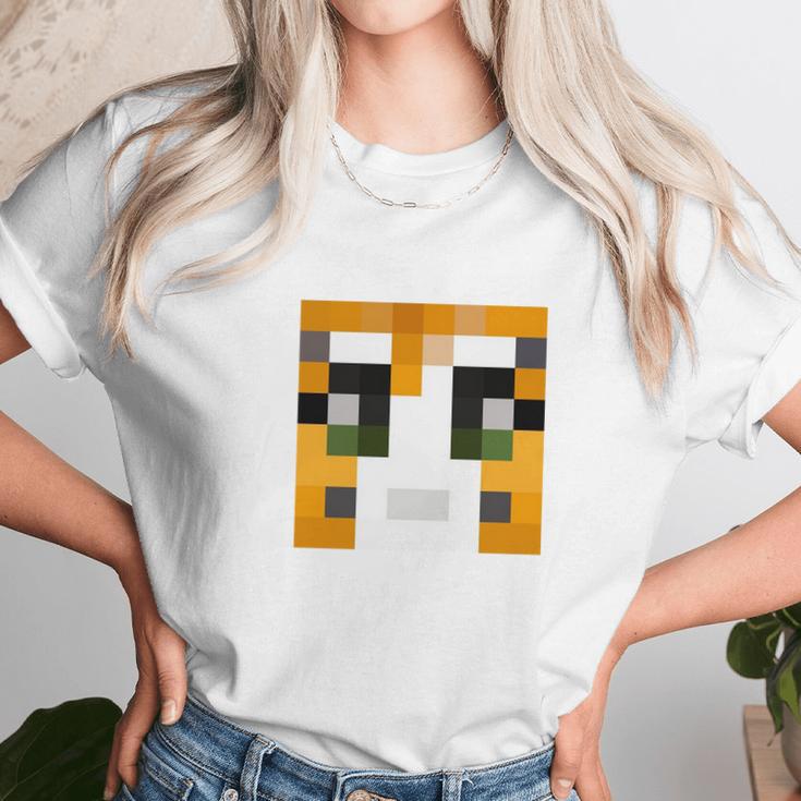 Stampy Minecraft Skin Unisex T-Shirt Gifts for Her