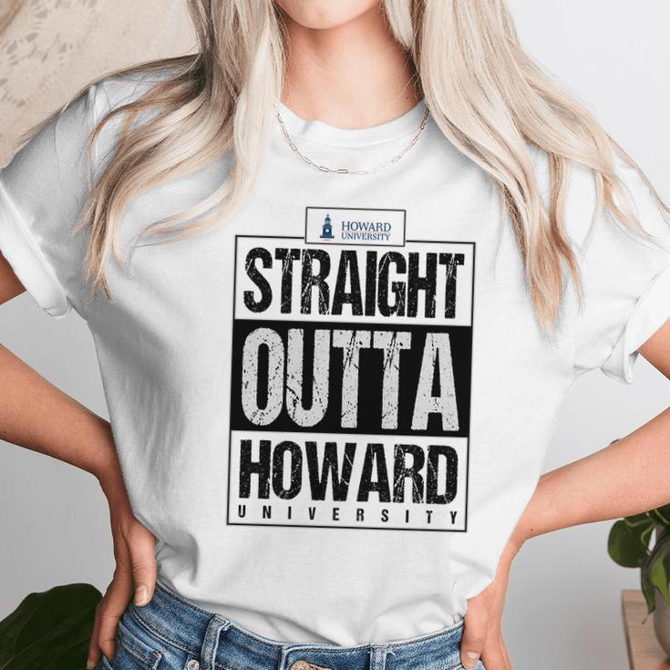 Straight Outta Howard University Funny Gift Unisex T-Shirt Gifts for Her