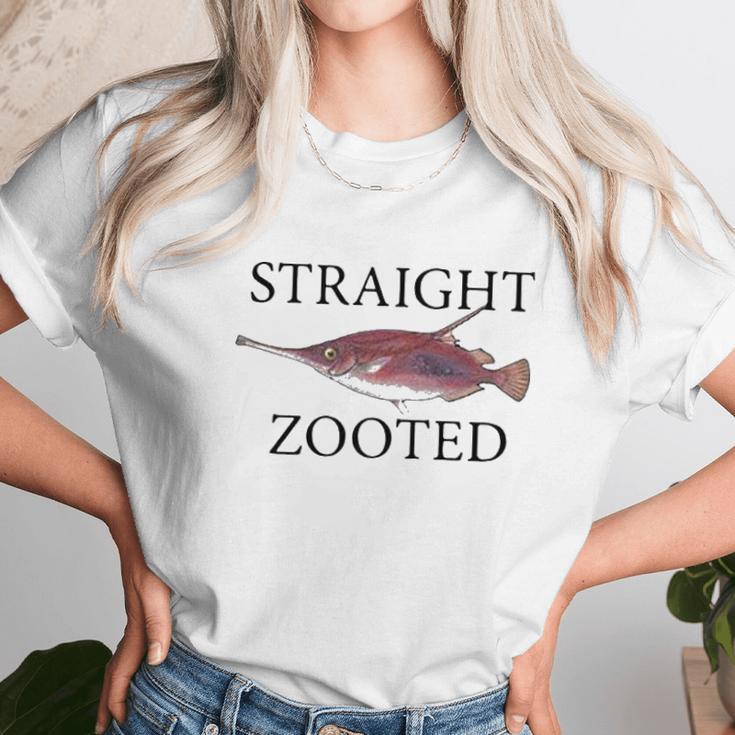 Straight Zooted Unisex T-Shirt Gifts for Her