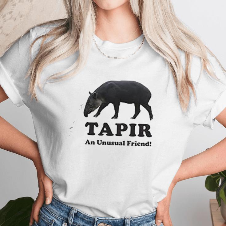 Tapir An Unusual Friend Unisex T-Shirt Gifts for Her