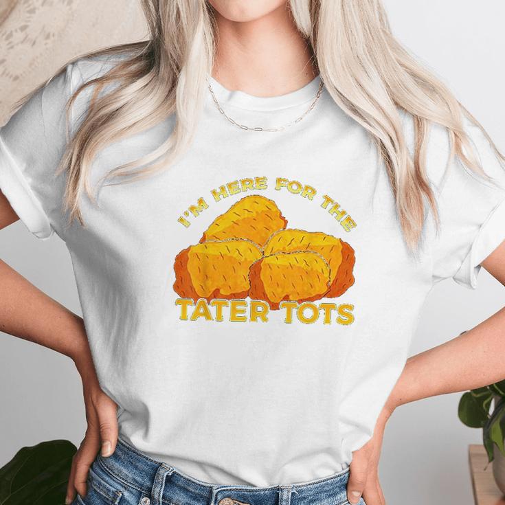 Tater Tots Foodie Unisex T-Shirt Gifts for Her