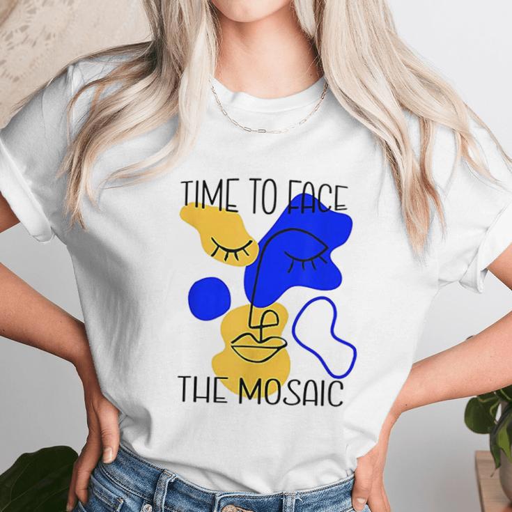 Time To Face The Mosaic Unisex T-Shirt Gifts for Her