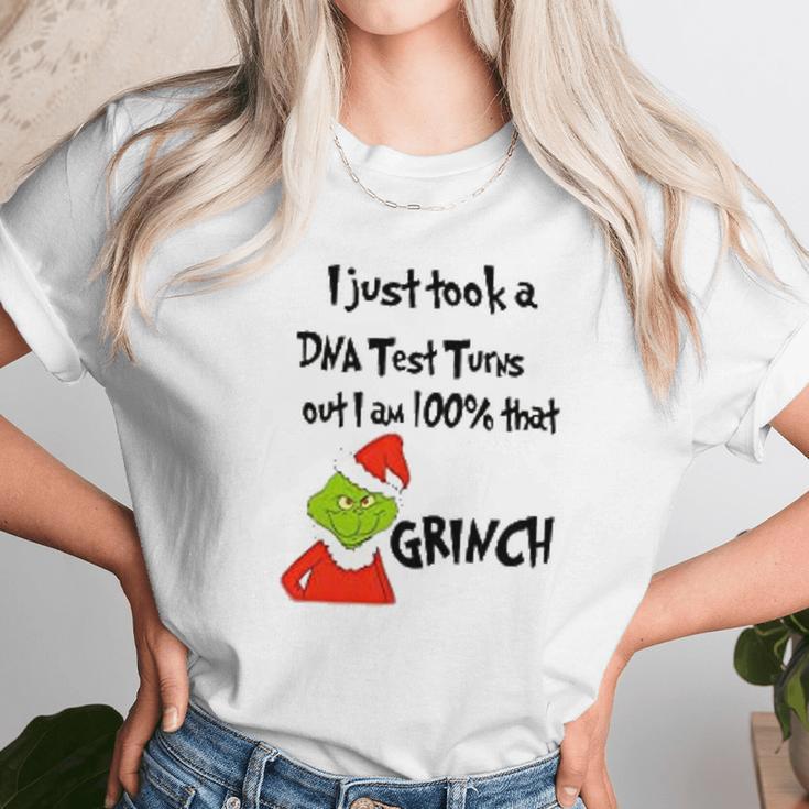 I Took A Dna Test Turns Out I Am That Grinch Unisex T-Shirt Gifts for Her