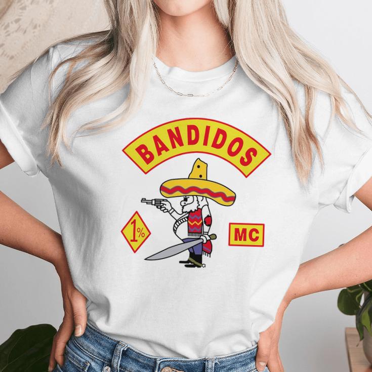 Top Selling - Bandidos Motorcycle Club - Mens T-Shirt Unisex T-Shirt Gifts for Her