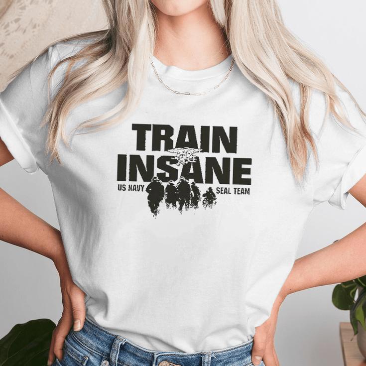 Train Insane Us Navy Seal Team Unisex T-Shirt Gifts for Her