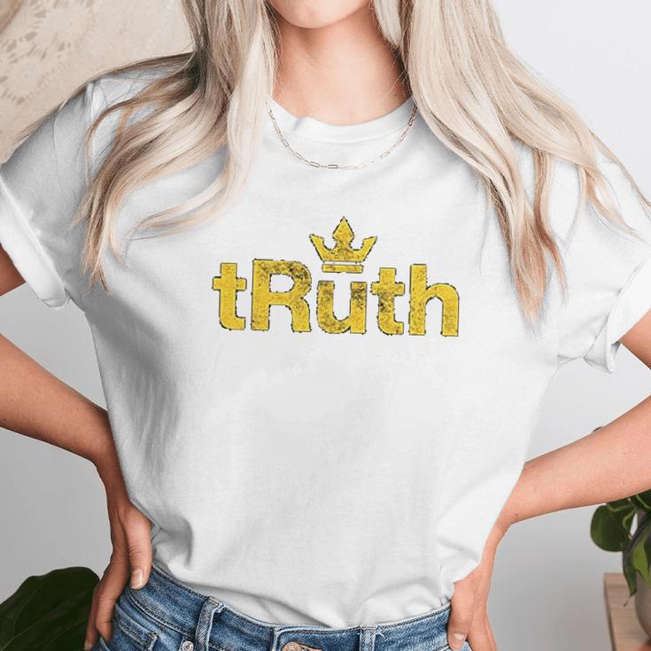 Truth Rbg Ruth Bader Ginsburg Supreme Court Graphic Novelty Unisex T-Shirt Gifts for Her