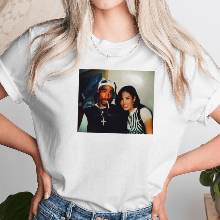 Tupac Shakur And Selena Quintanilla ShirtShirt Tee Unisex T-Shirt Gifts for Her