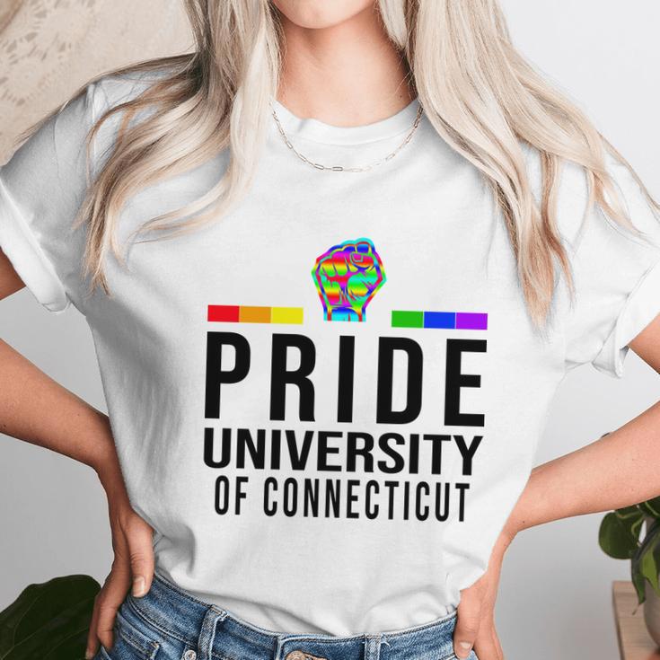 University Of Connecticut Lgbt Pride 2020 Unisex T-Shirt Gifts for Her