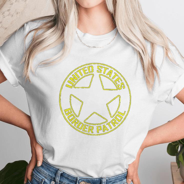 Usa Border Patrol Costume Immigration Customs Enforcement Unisex T-Shirt Gifts for Her