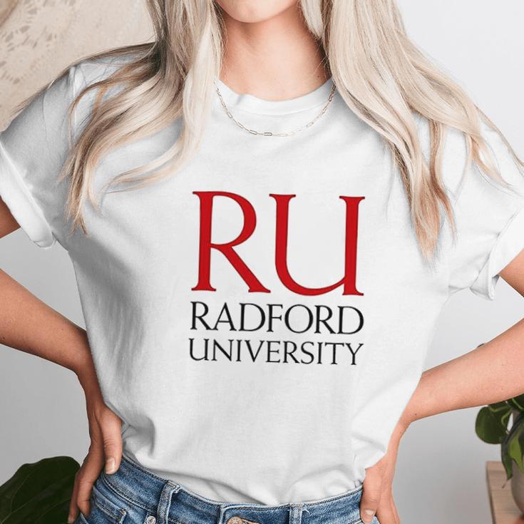 Vavd Ladys Radford University Unisex T-Shirt Gifts for Her