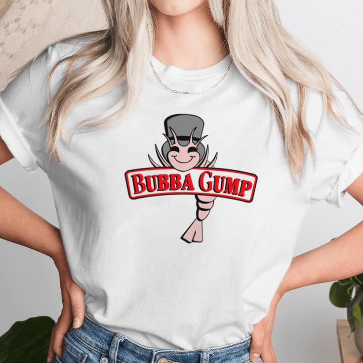 Vector Design Bubba Gump Funny T-Shirt Unisex T-Shirt Gifts for Her