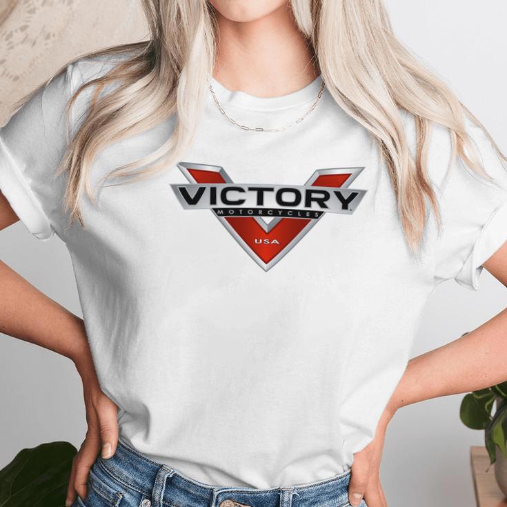 Victory V Motorcycles Usa Tshirts Unisex T-Shirt Gifts for Her