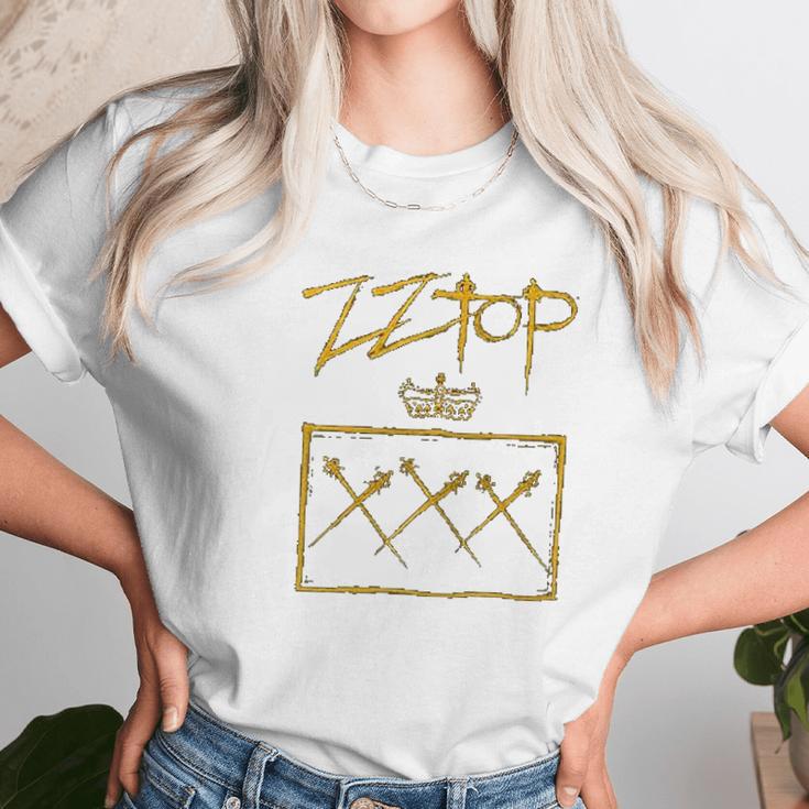 Vintage Zz Top Swords Unisex T-Shirt Gifts for Her