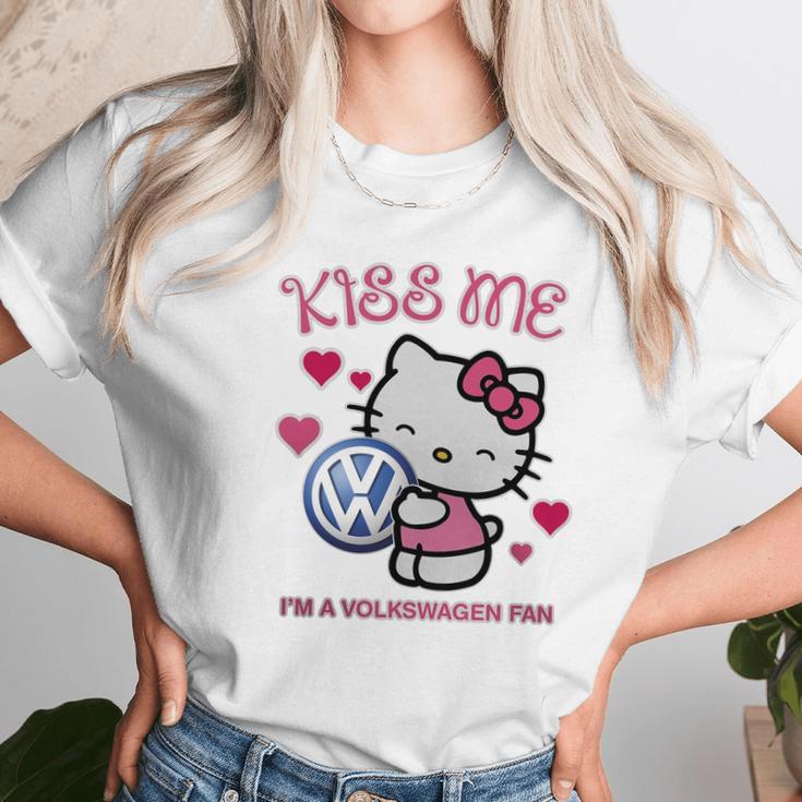 Volkswagen Fan Kiss Me Unisex T-Shirt Gifts for Her