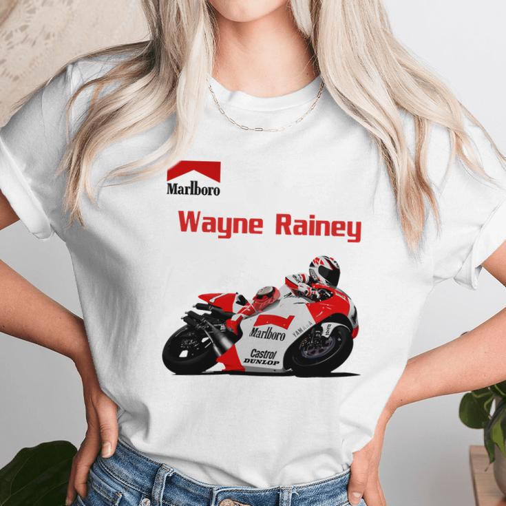 Wayne Rainey Yamaha Unisex T-Shirt Gifts for Her