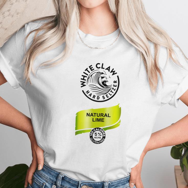 White Claw Hard Seltzer Natural Lime Shirt Unisex T-Shirt Gifts for Her