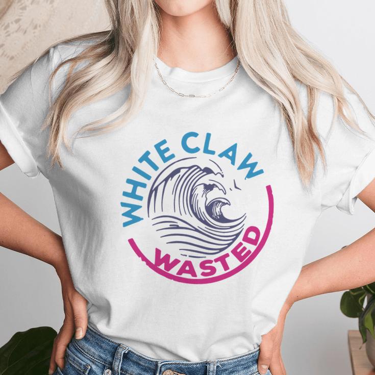 White Claw Wasted T-Shirt Unisex T-Shirt Gifts for Her