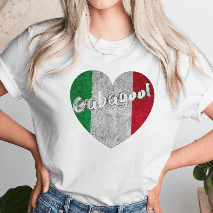 I Will Have The Gabagool Italian Heart Unisex T-Shirt Gifts for Her