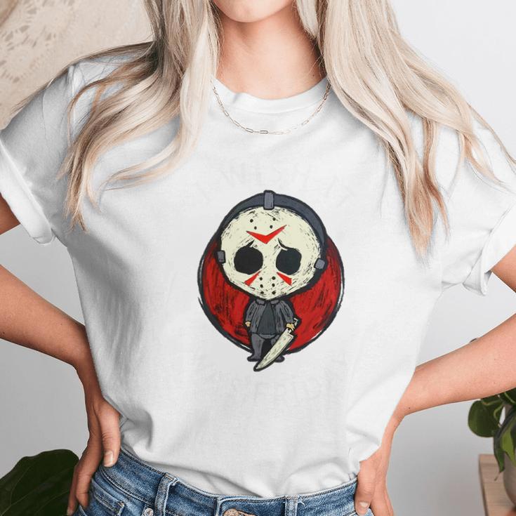 I Wish It Was Friday Jason Voorhees Unisex T-Shirt Gifts for Her