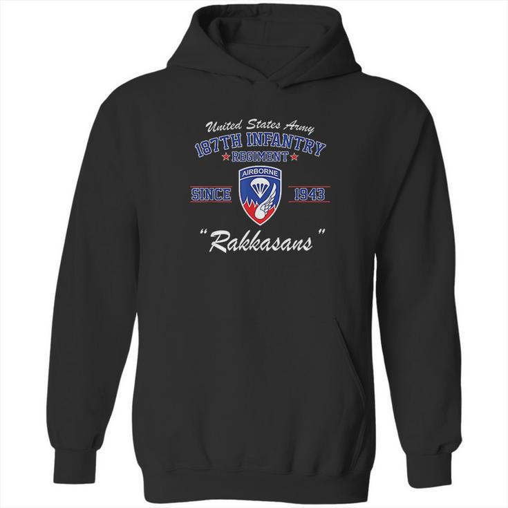 187Th Infantry Regiment Rakkasans Hoodie