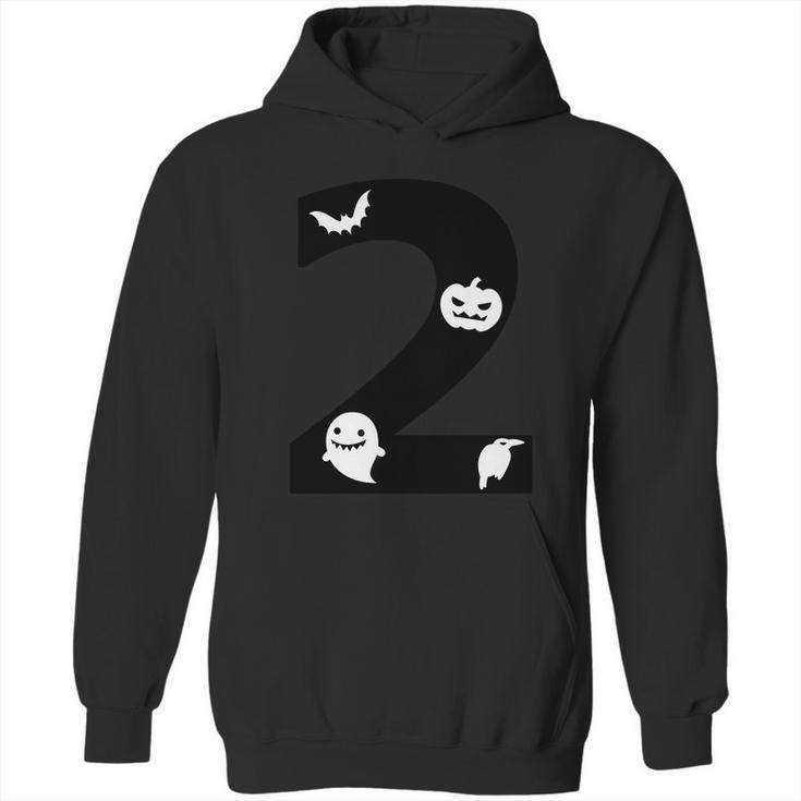 2 Name Charater Dracula Pumpkin Ghost Boo Raven Hoodie