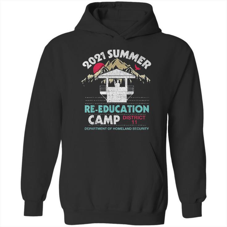 2021 Summer Re Education Camp Department Homeland Security Hoodie