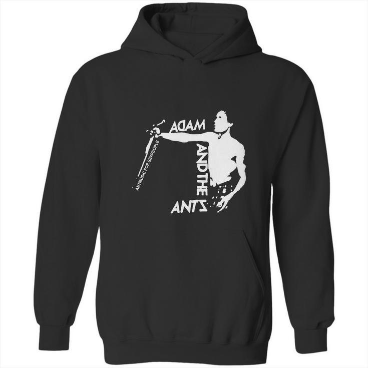 Adam And The Ants  Mono Art Hoodie