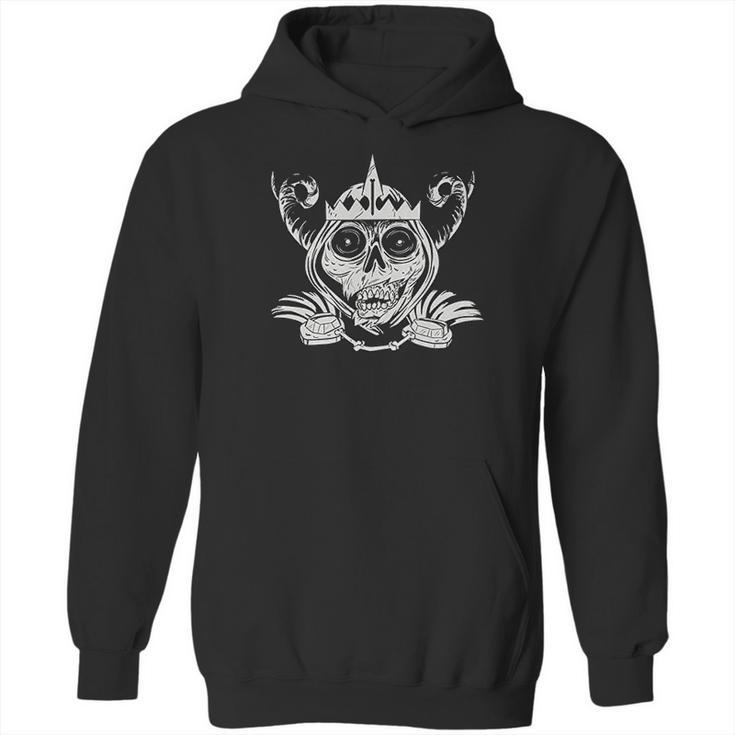 Adventure Time Skull Face Cartoon Network Hoodie