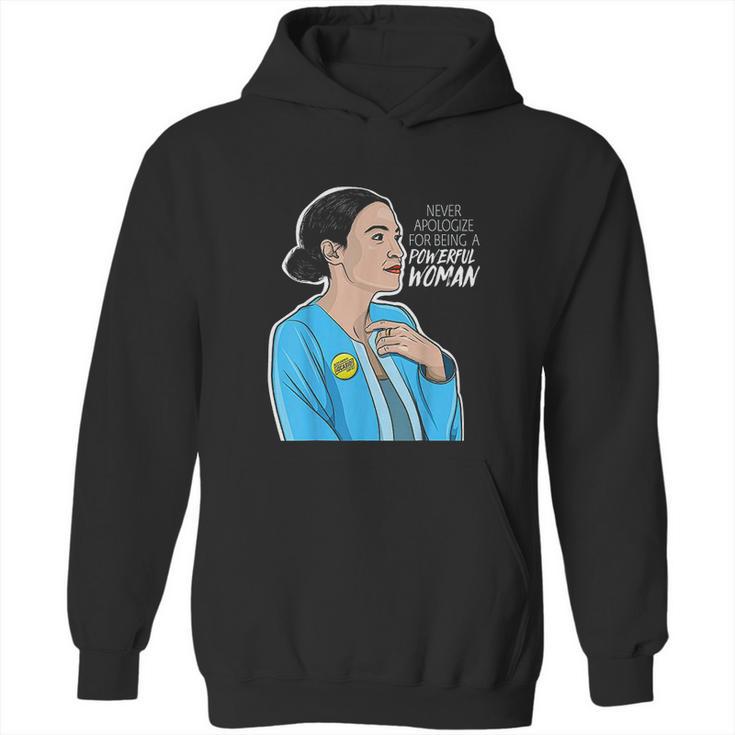 Alexandria Ocasio Cortez Powerful Woman Hoodie