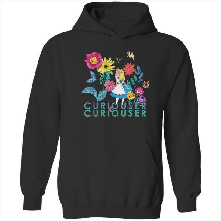 Alice In Wonderland Curiouser  Curiouser Hoodie